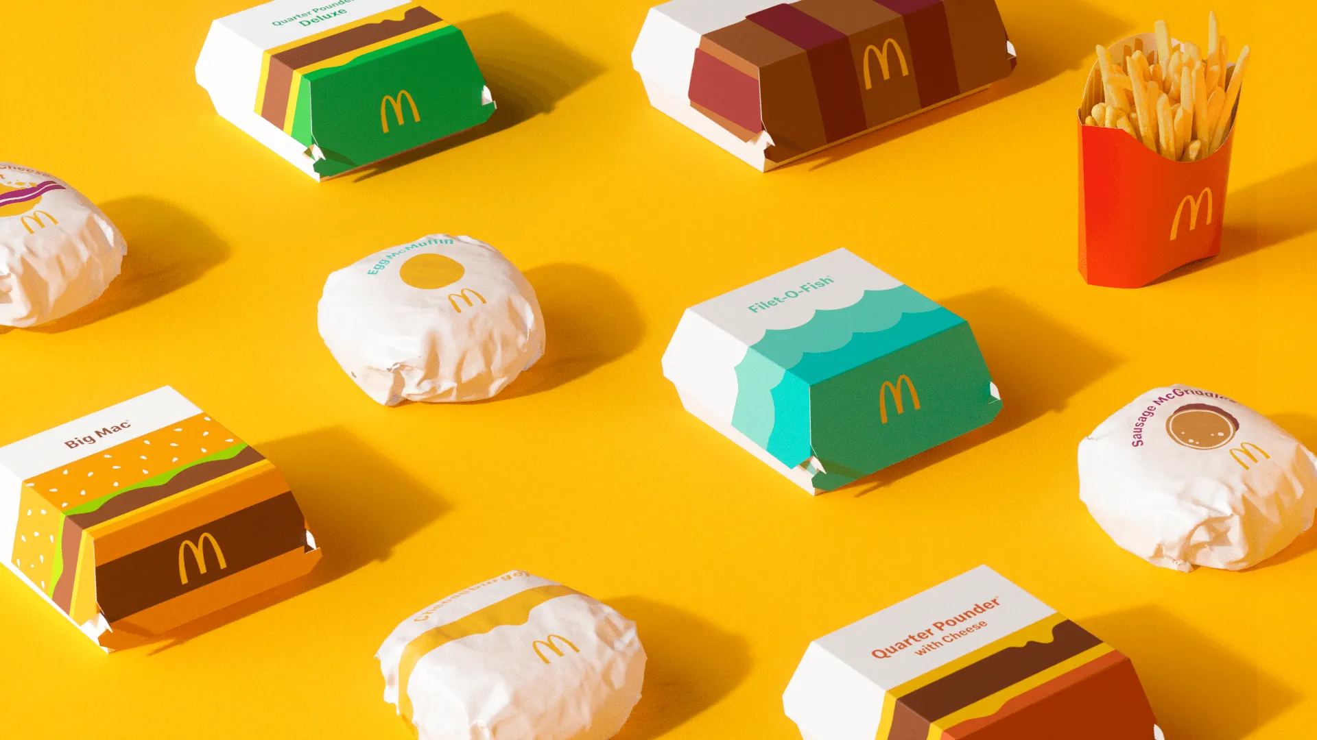 McDonald's: A Minimalistic Packaging Redesign | Pearlfisher